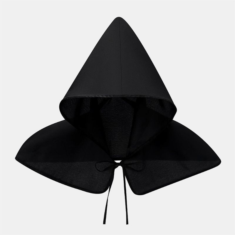 Unisexe Halloween Costumes Grim Reaper Cape Médiévale Peste Médecin Chapeau Châle Cape Hommes Femmes Adulte Gothique Punk Robe