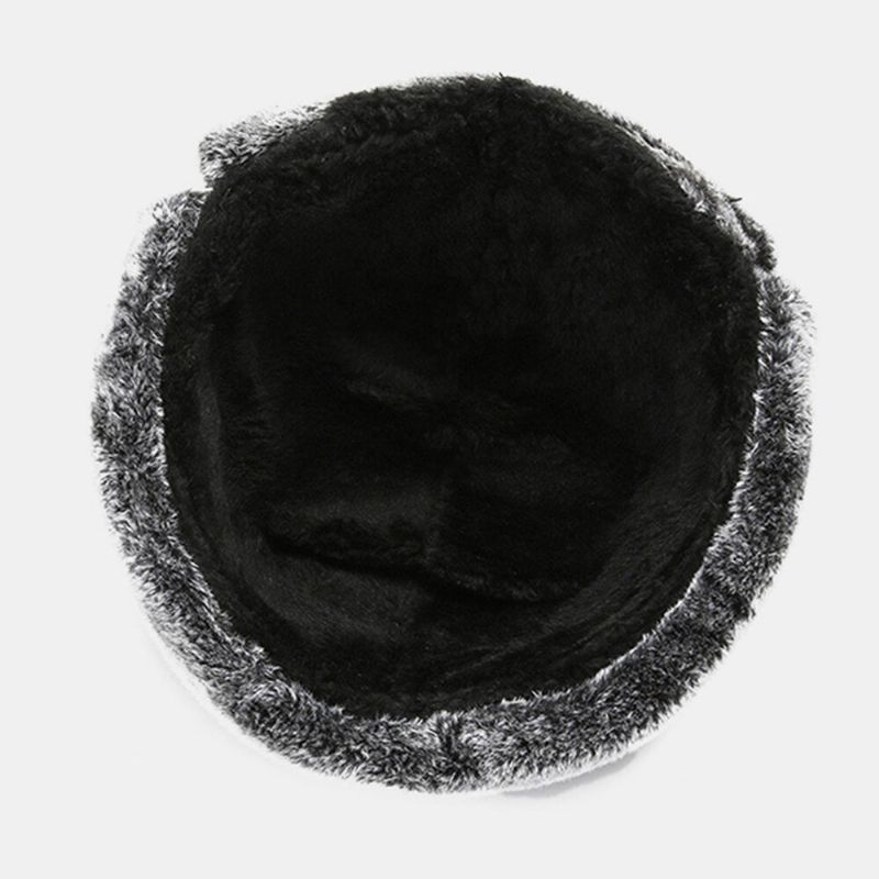 Unisexe Hiver Épaissir Chaud Trappeur Chapeau Amovible Masque Rideau Extérieur Coupe-vent Oreille Protection Russe Chapeau Ushanka Chapeau