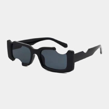 Unisexe Irrégulier Carré Cadre Pas Plein Cadre Protection Uv Mode Profil Spécial Lunettes De Soleil