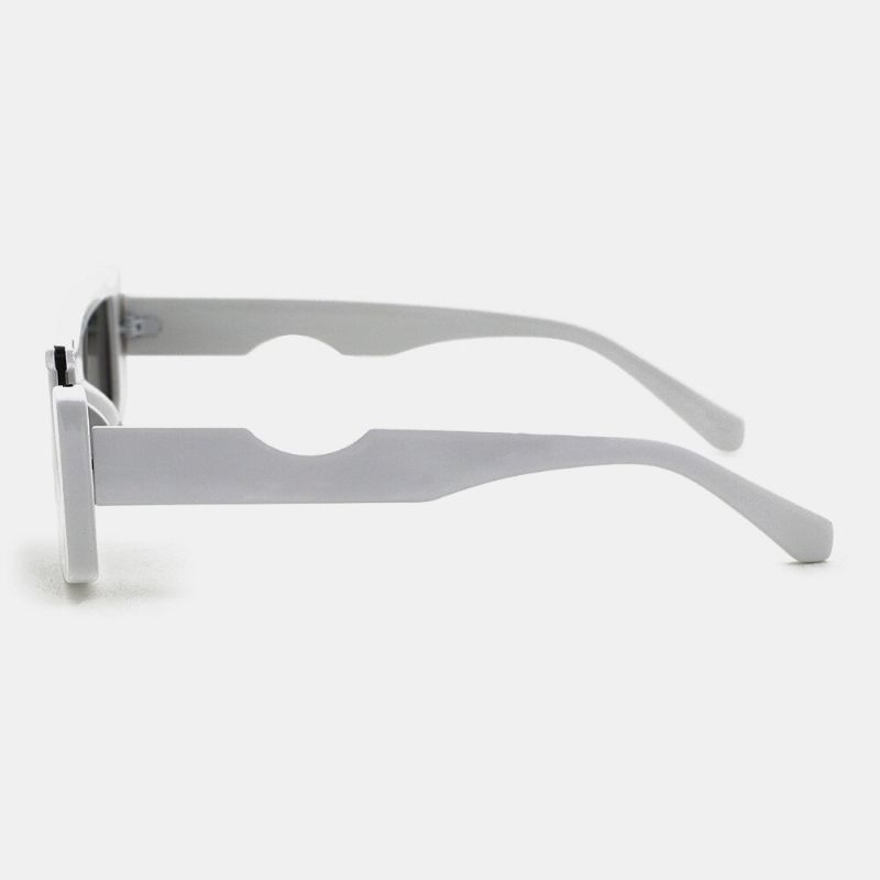 Unisexe Irrégulier Carré Cadre Pas Plein Cadre Protection Uv Mode Profil Spécial Lunettes De Soleil