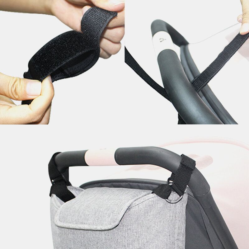 Unisexe Lin Multifonctionnel Grande Capacité En Plein Air Sac De Transport Pour Bébé Sac Suspendu Sac À Bandoulière Sac À Bandoulière