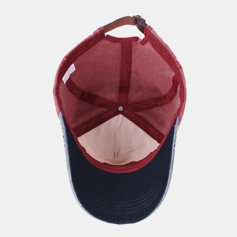 Unisexe Make-old Pirate Ship Anchor Pattern Ivy Cap Outdoor Suncreen Baseball Hats Stretch Fit Cap