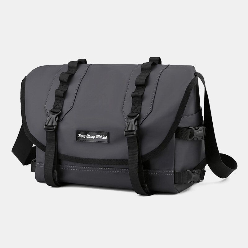 Unisexe Nylon Bandoulière Réglable Multi-poches Sacs À Bandoulière Dos Décontracté Poche Antivol Sac Messenger Sac À Bandoulière