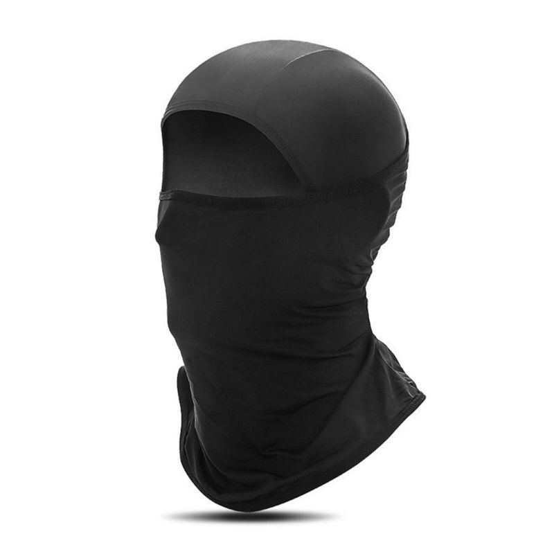 Unisexe Polyester Nylon Décontracté Extérieur Équitation Respirant Coupe-vent Pare-soleil Cou Bouclier Visage Masque Bonnet Chapeaux