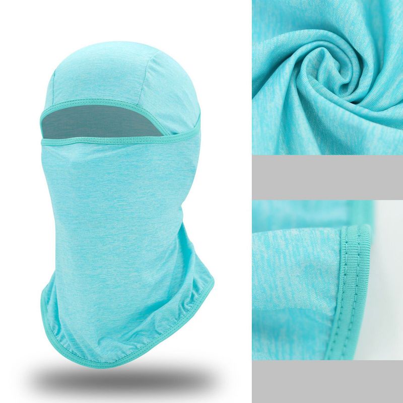 Unisexe Polyester Nylon Décontracté Extérieur Équitation Respirant Coupe-vent Pare-soleil Cou Bouclier Visage Masque Bonnet Chapeaux