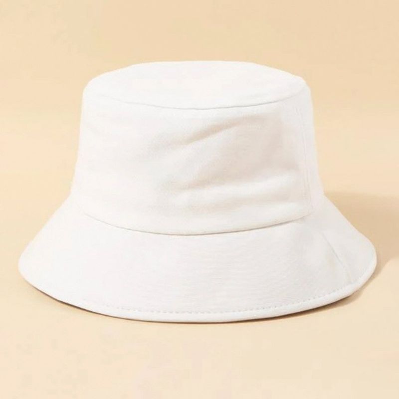 Unisexe Squelette Rose Imprimer Chapeau De Soleil Coton Mode All-match Bucket Hat