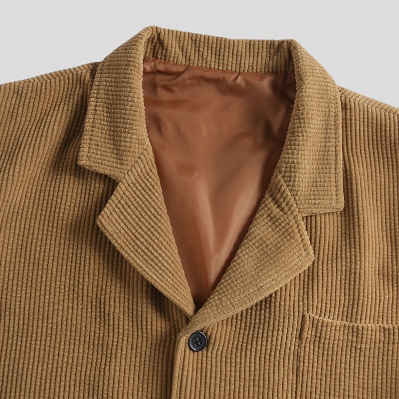 Veste Décontractée Vintage Multi-grandes Poches Pour Homme