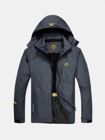 Veste D'extérieur À Capuche Imperméable Pour Homme