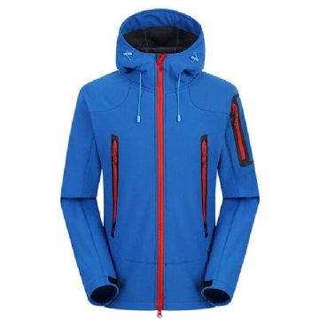 Veste D'extérieur En Polaire Souple Coupe-vent Imperméable