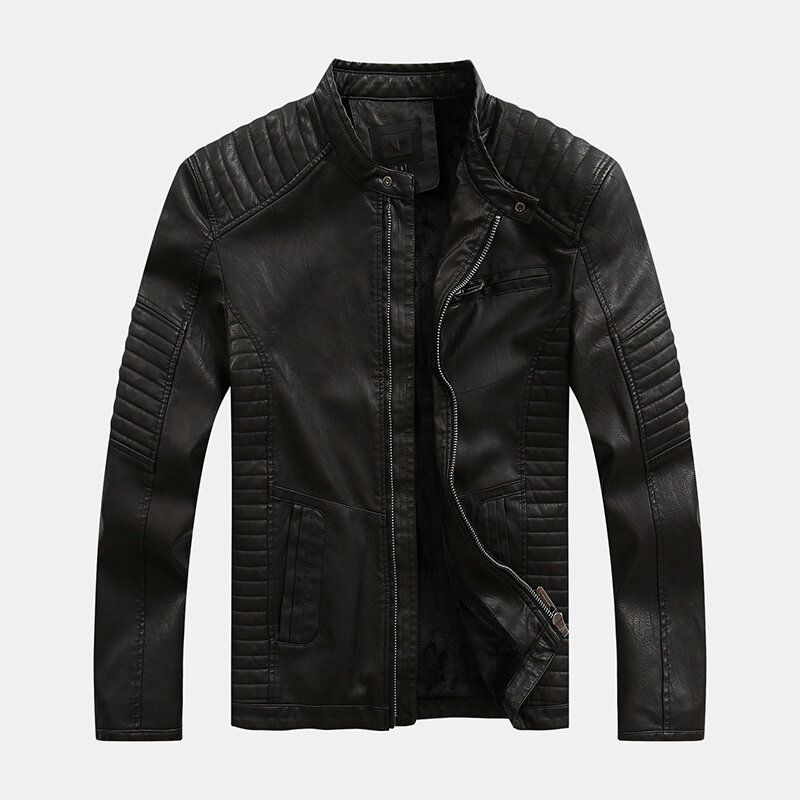 Veste De Poche Pratique Avec Fermeture Éclair En Polyuréthane Pour Homme